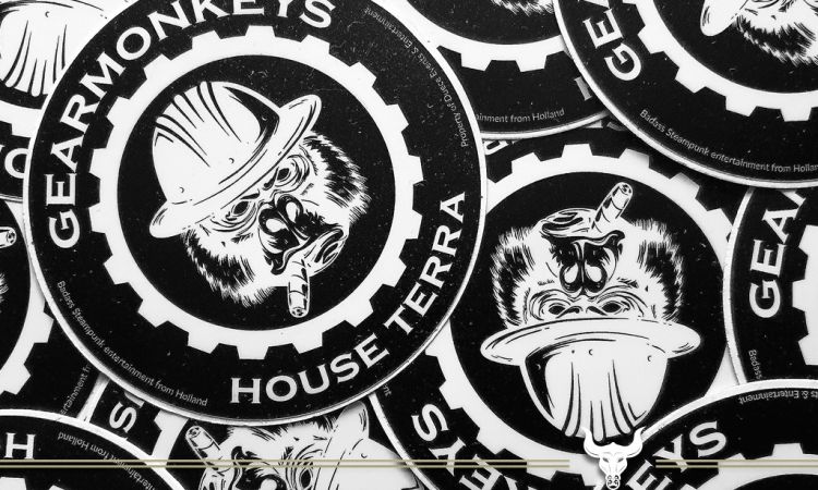 Styled Image Gearmonkey Stickers